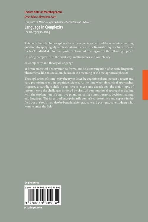 Produktbild: Language in Complexity