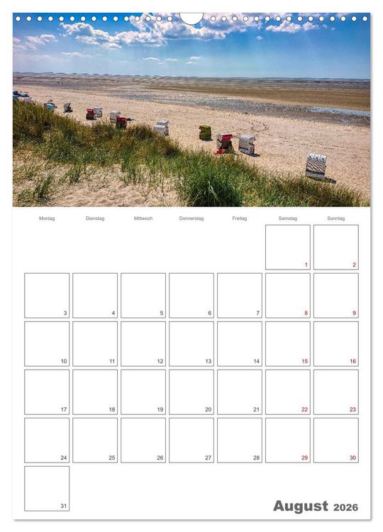 Produktbild: F&ouml;hr &hellip; verliebt in die Insel (Wandkalender 2026 DIN A3 hoch), CALVENDO Monatskalender