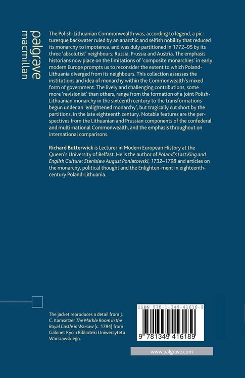 Produktbild: The Polish-Lithuanian Monarchy in European Context, C.1500-1795