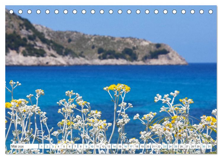 Produktbild: Mallorca - Azurblaues Mittelmeer zum Tr&auml;umen (Tischkalender 2026 DIN A5 quer), CALVENDO Monatskalender