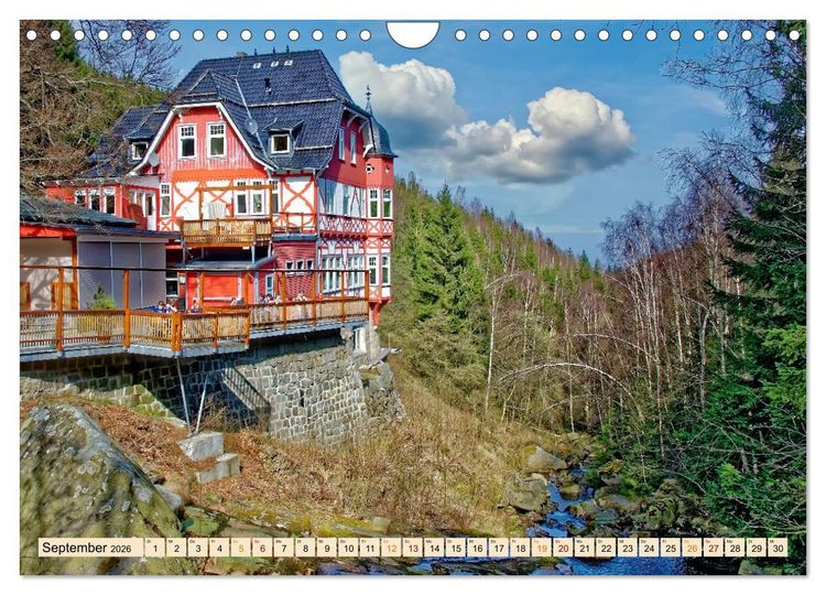 Produktbild: Harz - Urlaub (Wandkalender 2026 DIN A4 quer), CALVENDO Monatskalender