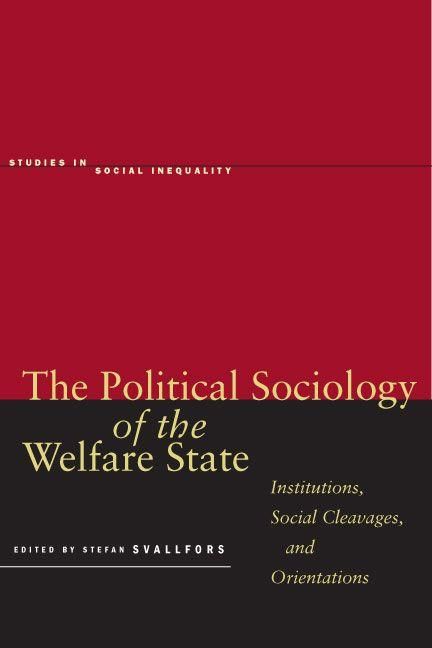 Produktbild: The Political Sociology of the Welfare State