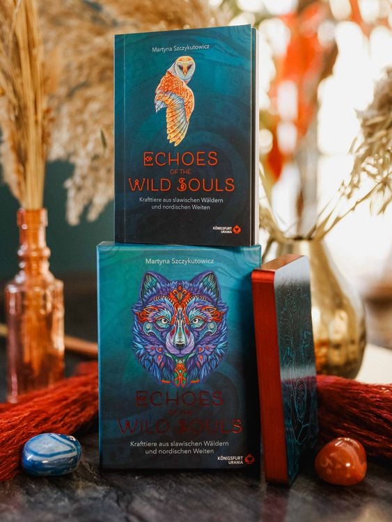 Produktbild: Echoes of the Wild Souls - Krafttiere aus den slawischen W&auml;ldern und nordischen Weiten (Orakelkarten - Krafttierkarten)