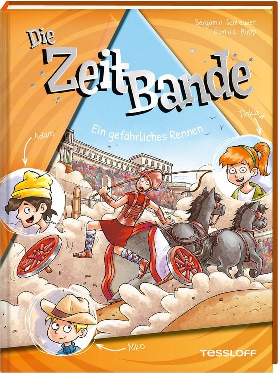 Produktbild: Die ZeitBande. Band 5. Ein gefährliches Rennen