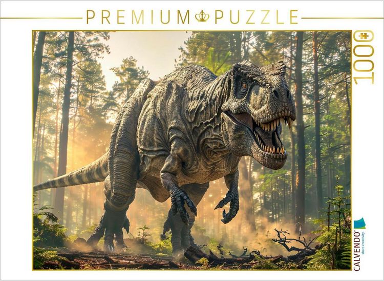 Produktbild: CALVENDO Puzzle Allosaurus | 1000 Teile Lege-Gr&ouml;&szlig;e 64x48cm Foto-Puzzle f&uuml;r gl&uuml;ckliche Stunden