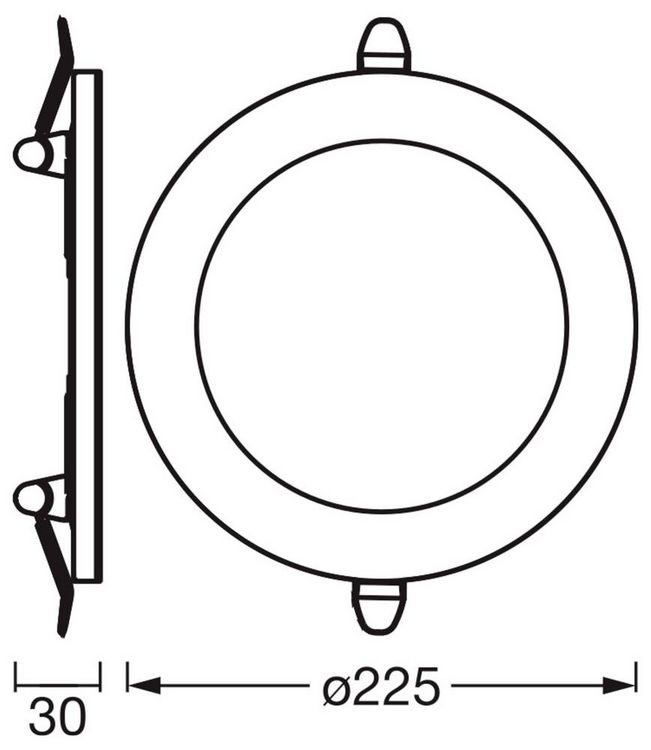 Produktbild: OSRAM HOMELIGHTING 4058075853959 Deckenstrahler, LED-Deckenstrahler Wei&szlig;
