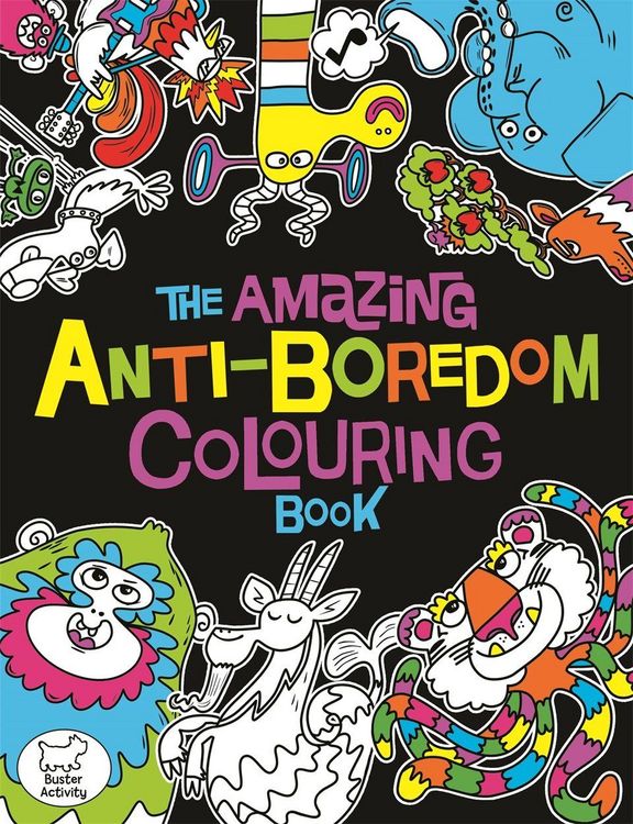 Produktbild: The Amazing Anti-Boredom Colouring Book