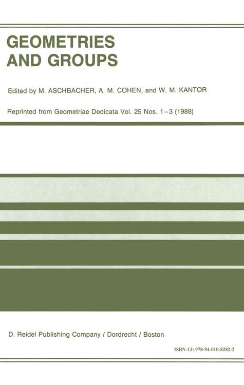 Produktbild: Geometries and Groups