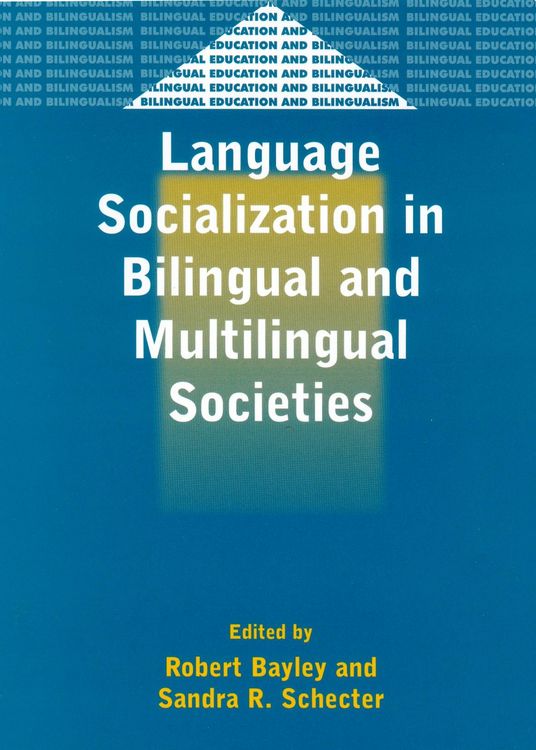 Produktbild: Language Socialization in Bilingual and Multilingual Societies