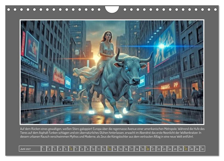 Produktbild: Die Zeus-Aff&auml;ren (Wandkalender 2027 DIN A4 quer), CALVENDO Monatskalender