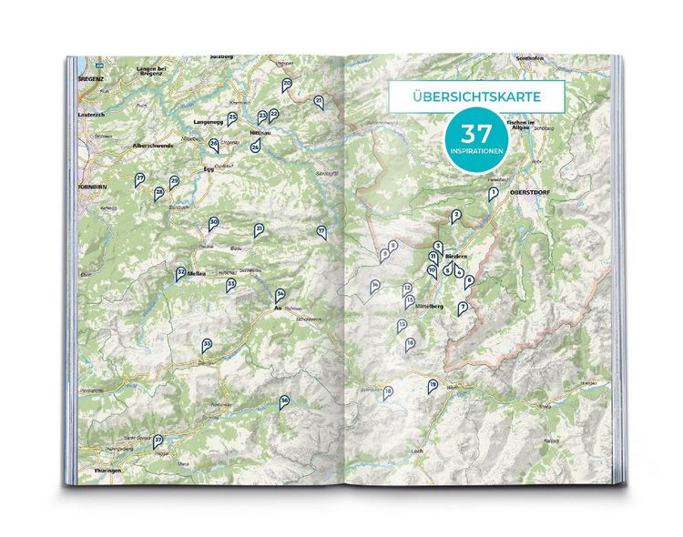Produktbild: KOMPASS Inspiration Kleinwalsertal & Bregenzerwald
