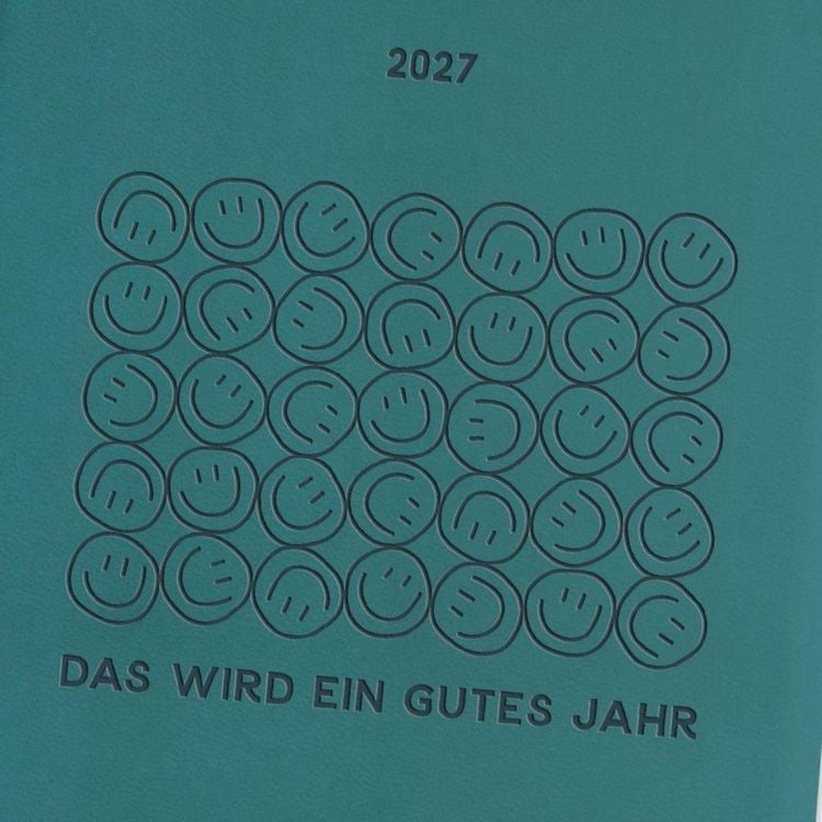 Produktbild: Terminplaner Lederlook 2027 Petrol