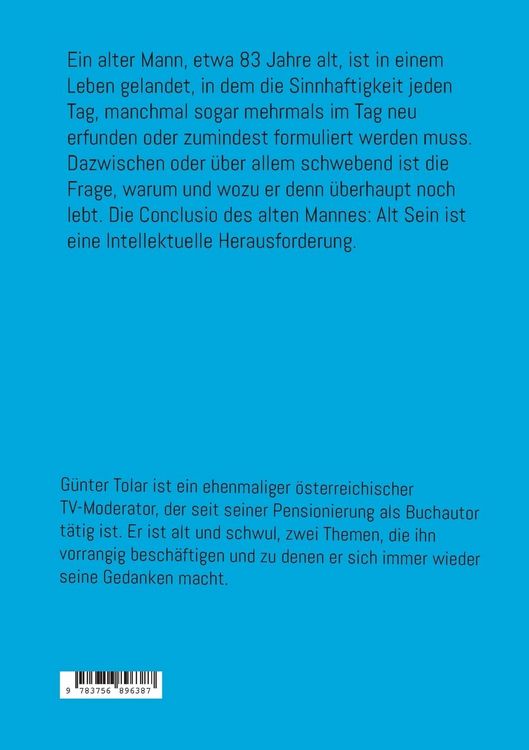 Produktbild: Alter Mann, was jetzt?