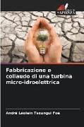Produktbild: Fabbricazione e collaudo di una turbina micro-idroelettrica