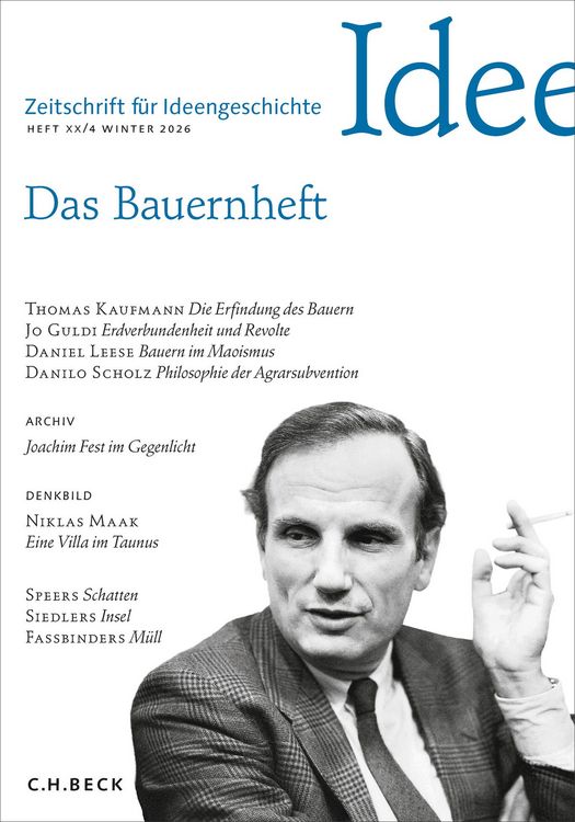 Produktbild: Zeitschrift f&uuml;r Ideengeschichte Heft XX/4 Winter 2026
