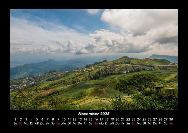 Produktbild: Berge 2025 Fotokalender DIN A3