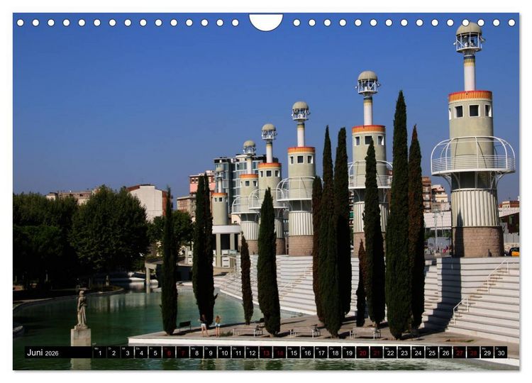 Produktbild: Barcelona - Stadt des Modernisme (Wandkalender 2026 DIN A4 quer), CALVENDO Monatskalender