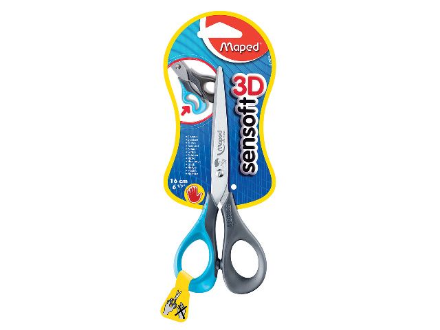 Produktbild: Maped Schere LH Sensoft 16cm Blister