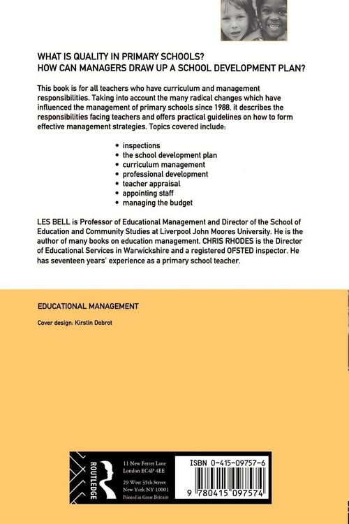 Produktbild: The Skills of Primary School Management