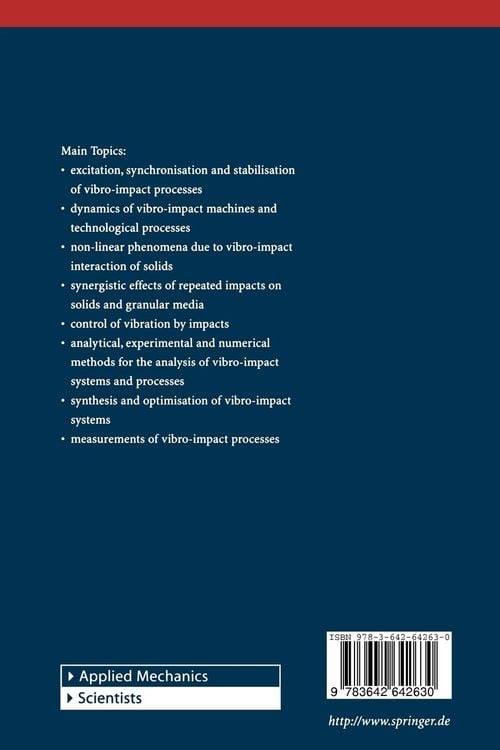 Produktbild: Dynamics of Vibro-Impact Systems
