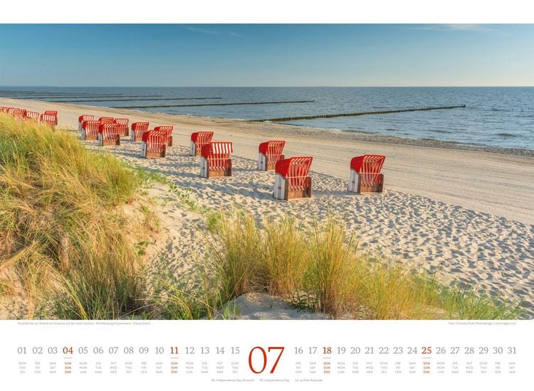 Produktbild: Tage am Meer Kalender 2027