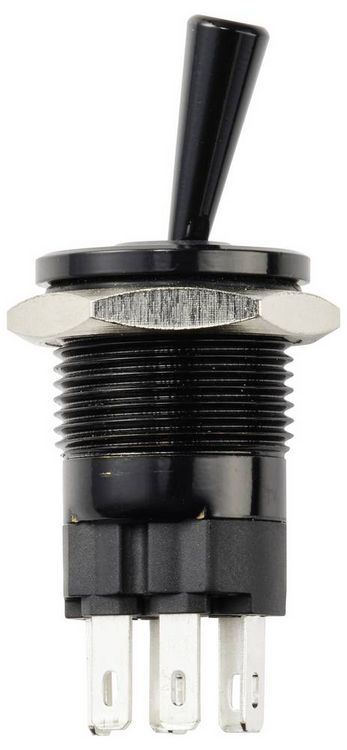 Produktbild: TRU COMPONENTS TC-14378420 Kippschalter 250 V/AC 15A 1 x Ein/Aus IP67 1St.