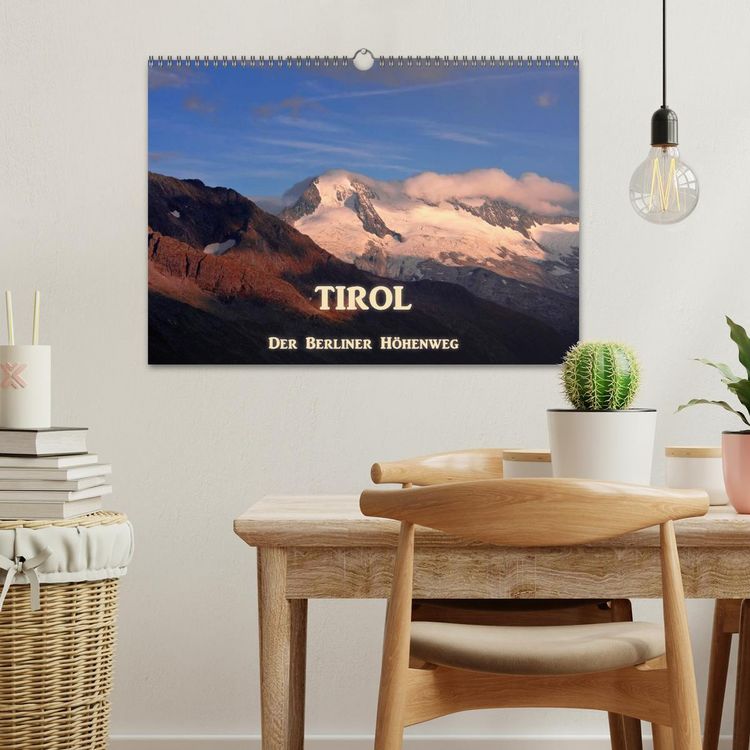 Produktbild: TIROL - Der Berliner H&ouml;henweg (Wandkalender 2026 DIN A3 quer), CALVENDO Monatskalender