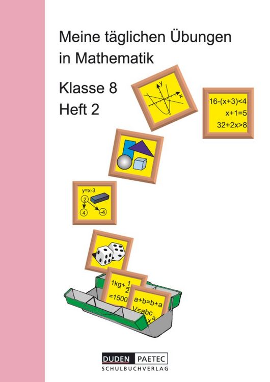 Produktbild: Meine t&auml;glichen &Uuml;bungen in Mathematik - 8. Schuljahr