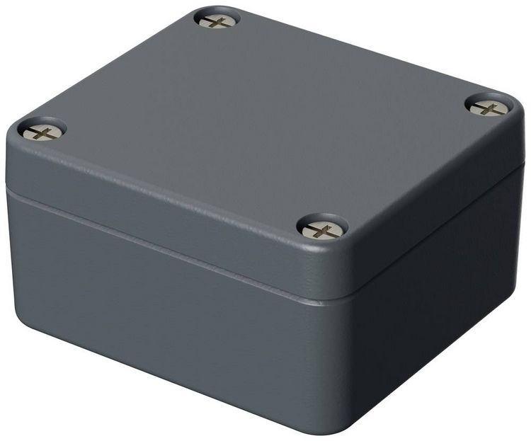 Produktbild: Bopla EUROMAS A 101 01101000 Industrie-Geh&auml;use 58 x 64 x 34 Aluminium Silber-Grau (RAL 7001) 1 St.