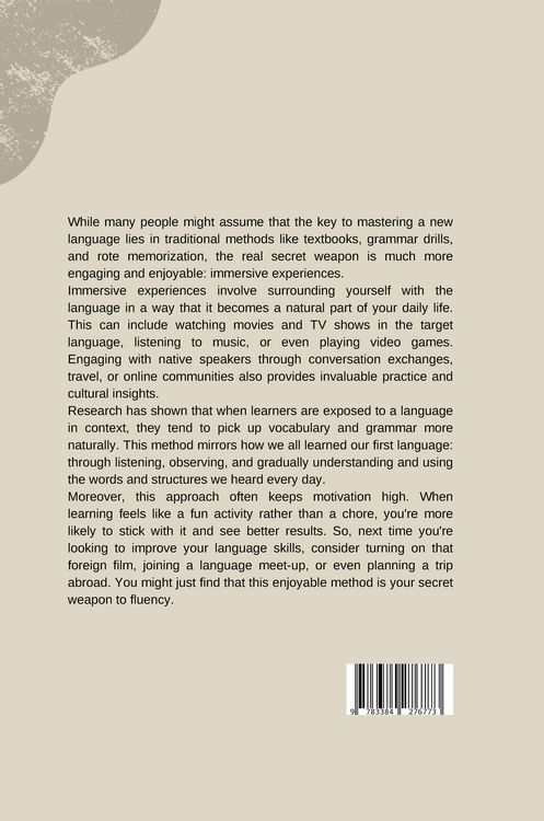 Produktbild: The Secret Weapon for Language Learning: It's Not What You Think Author name: George Orwell