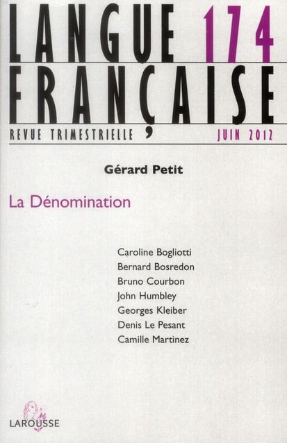 Produktbild: Langue Francaise N 174 2/2012