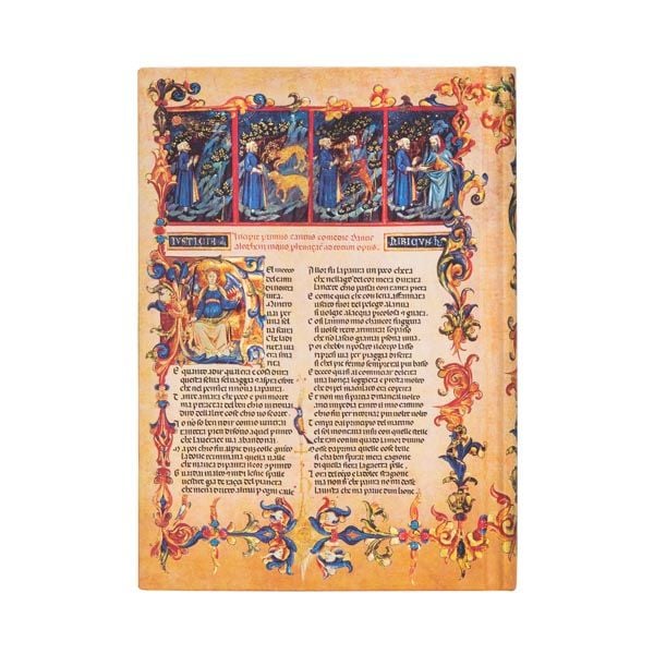 Produktbild: Hardcover Notizbuch Inferno, Midi, Liniert