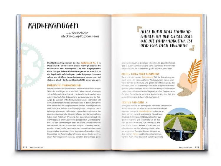 Produktbild: KOMPASS Radvergn&uuml;gen Ostseek&uuml;ste Mecklenburg-Vorpommern