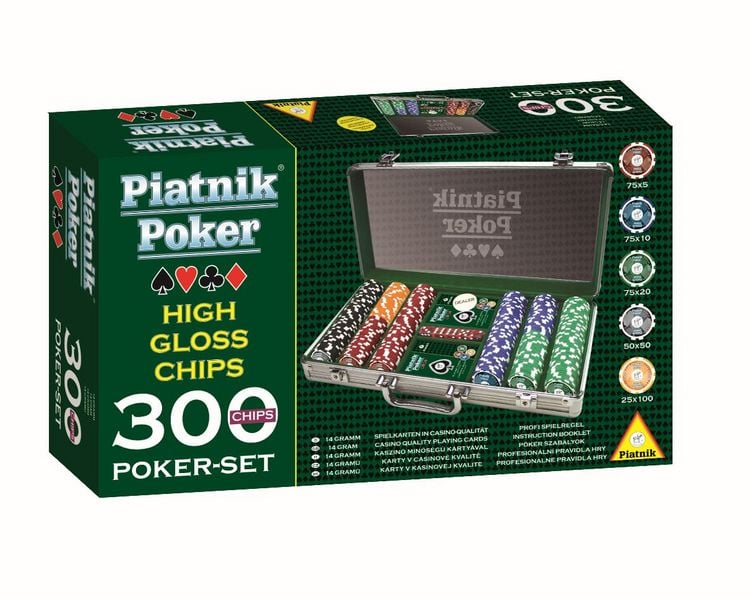 Produktbild: Pokerkoffer-Set 300 Chips