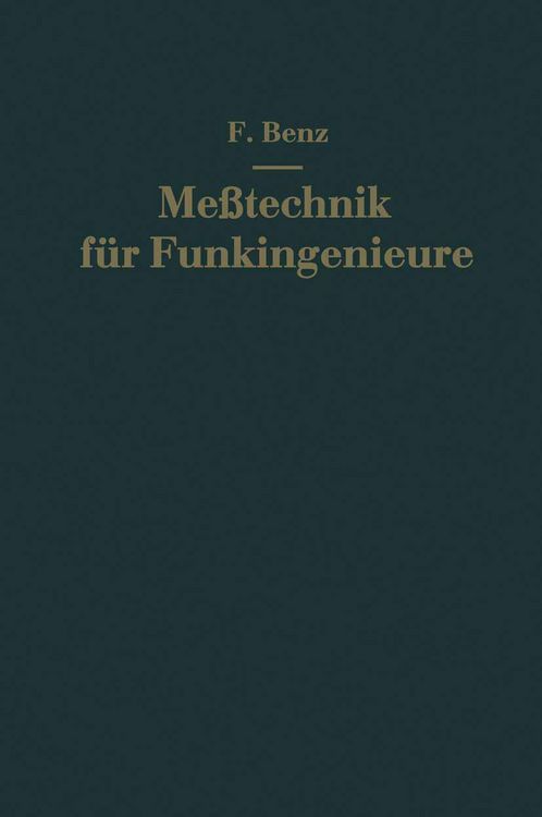 Produktbild: Me&szlig;technik f&uuml;r Funkingenieure