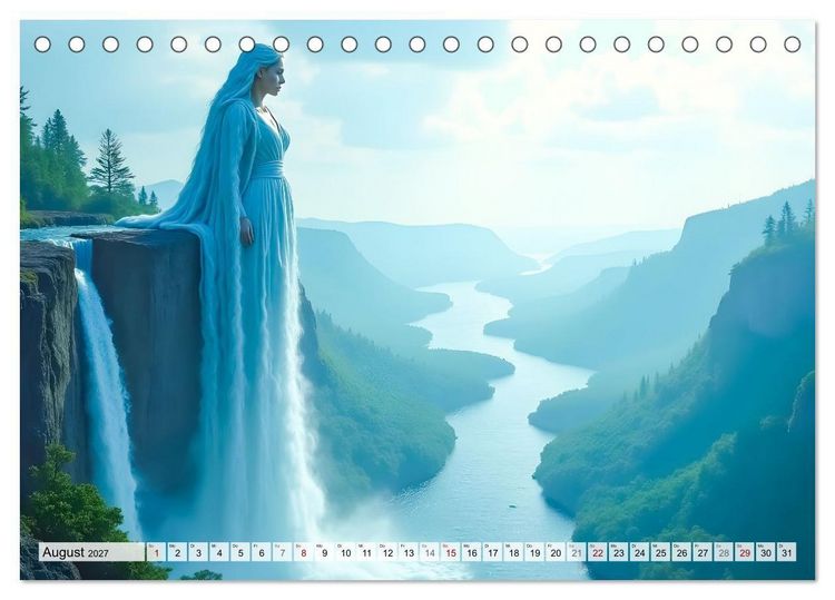 Produktbild: Titanen &ndash; Herrscher vor den G&ouml;ttern (Tischkalender 2027 DIN A5 quer), CALVENDO Monatskalender