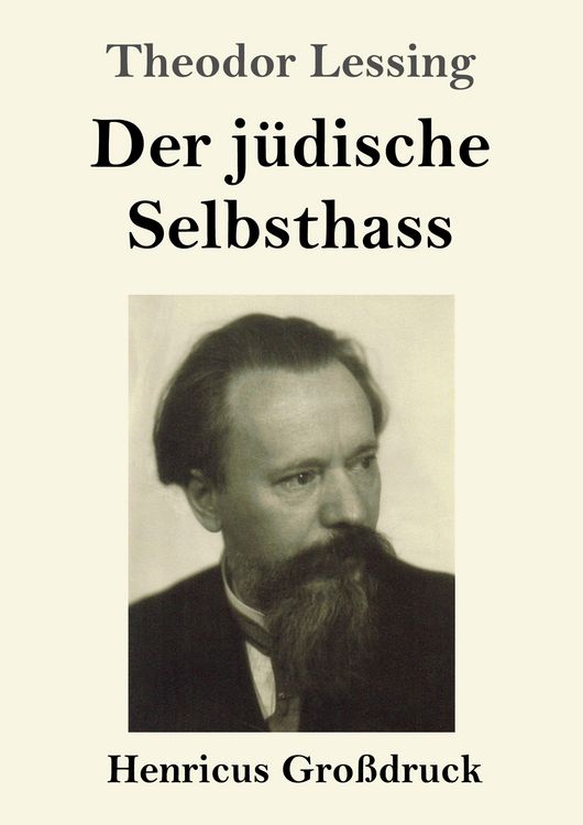 Produktbild: Der jüdische Selbsthass (Großdruck)