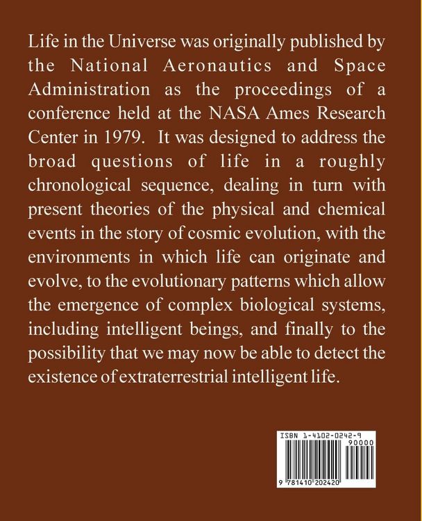 Produktbild: Life in the Universe