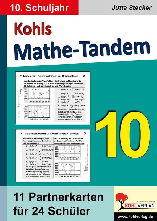 Produktbild: Kohls Mathe-Tandem / Klasse 10