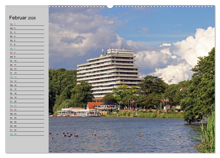 Produktbild: Ein Sommer in Malente (hochwertiger Premium Wandkalender 2026 DIN A2 quer), Kunstdruck in Hochglanz