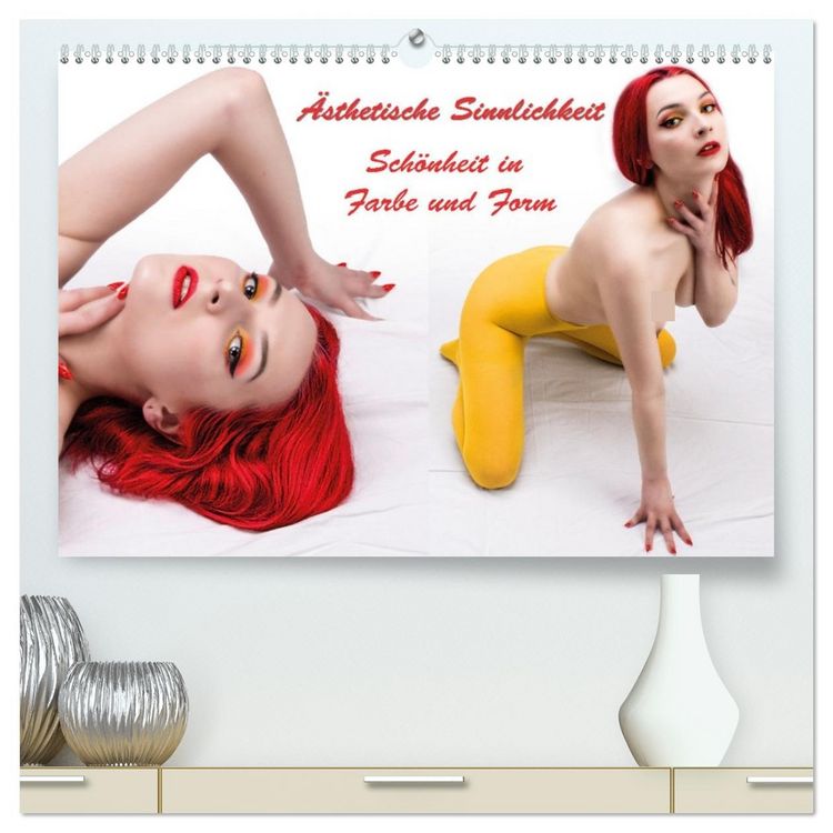Produktbild: &Auml;sthetische Sinnlichkeit (hochwertiger Premium Wandkalender 2026 DIN A2 quer), Kunstdruck in Hochglanz