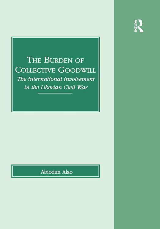 Produktbild: The Burden of Collective Goodwill