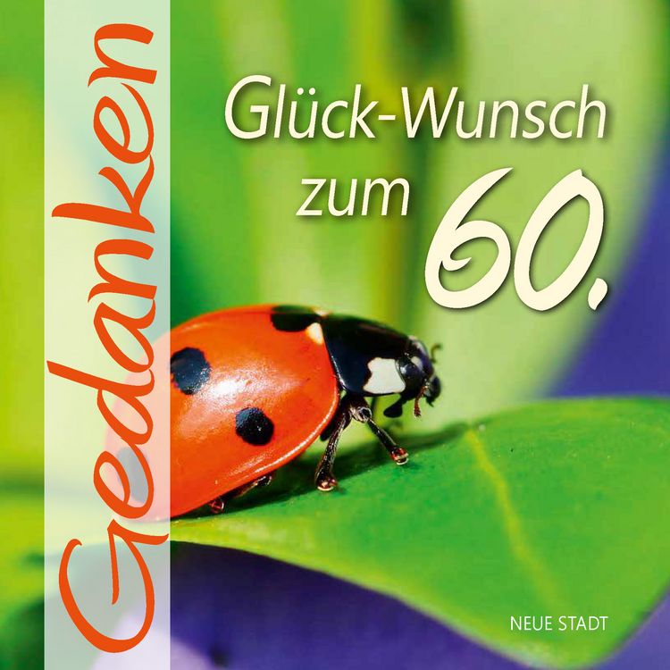 Produktbild: Gl&uuml;ck-Wunsch zum 60.