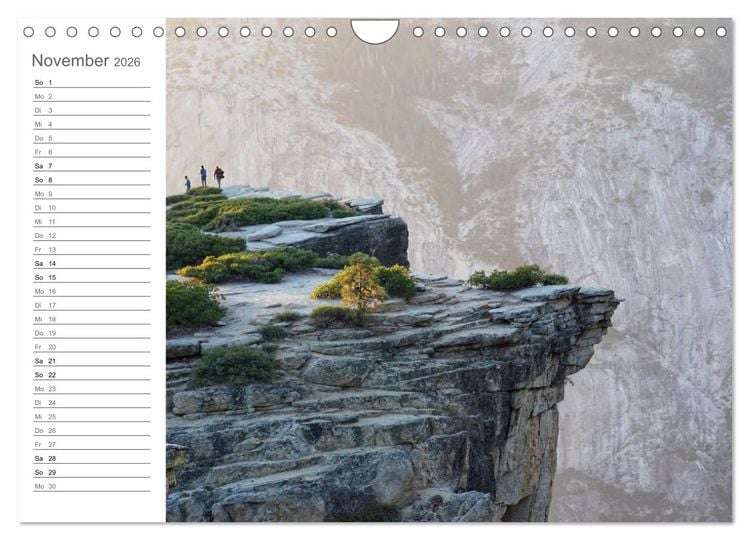 Produktbild: Kalifornien - wundersch&ouml;ne Westk&uuml;ste (Wandkalender 2026 DIN A4 quer), CALVENDO Monatskalender