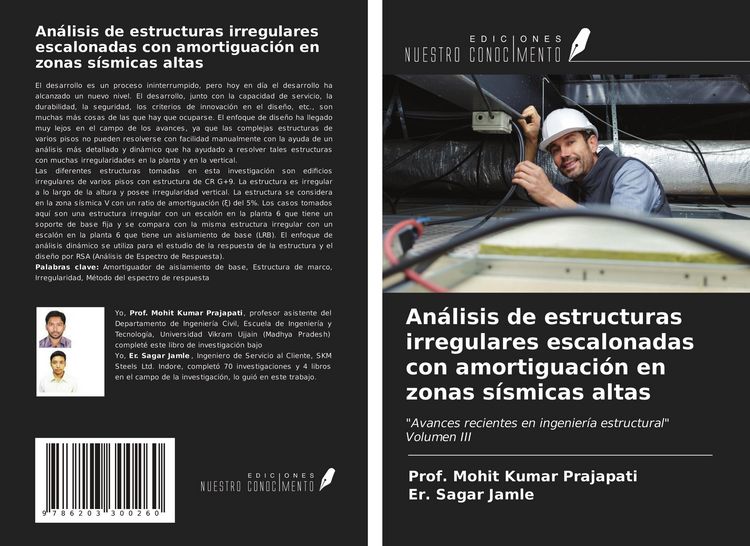 Produktbild: An&aacute;lisis de estructuras irregulares escalonadas con amortiguaci&oacute;n en zonas s&iacute;smicas altas