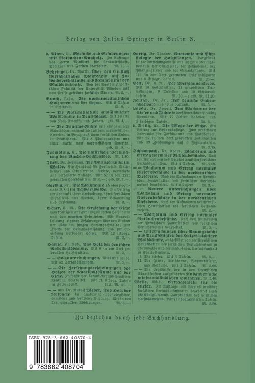 Produktbild: Ertragstafeln f&uuml;r die Wei&szlig;tanne