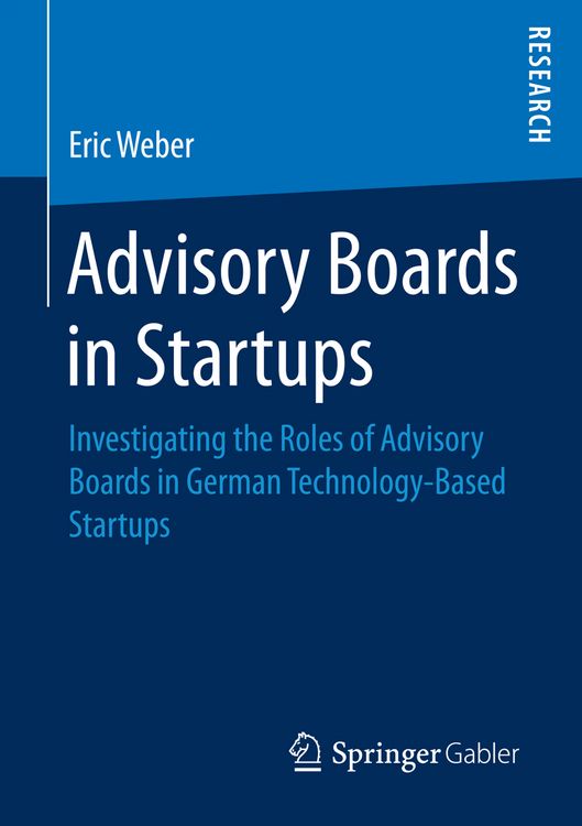Produktbild: Advisory Boards in Startups