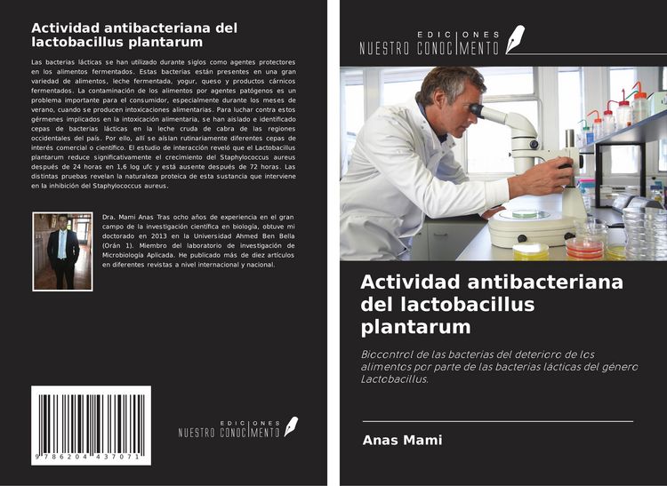 Produktbild: Actividad antibacteriana del lactobacillus plantarum