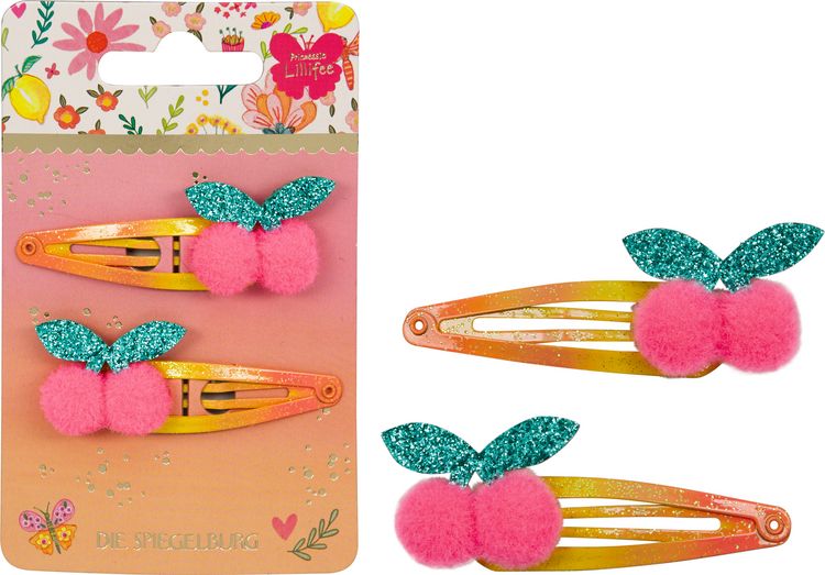 Produktbild: Haarclips Kirschen / Prinzessin Lillifee