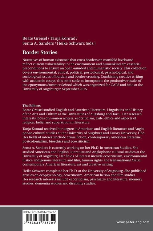 Produktbild: Border Stories